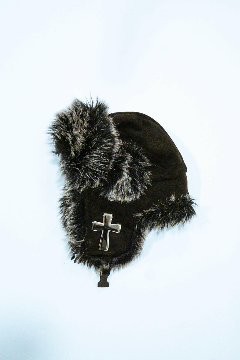 Russian hat with crosses