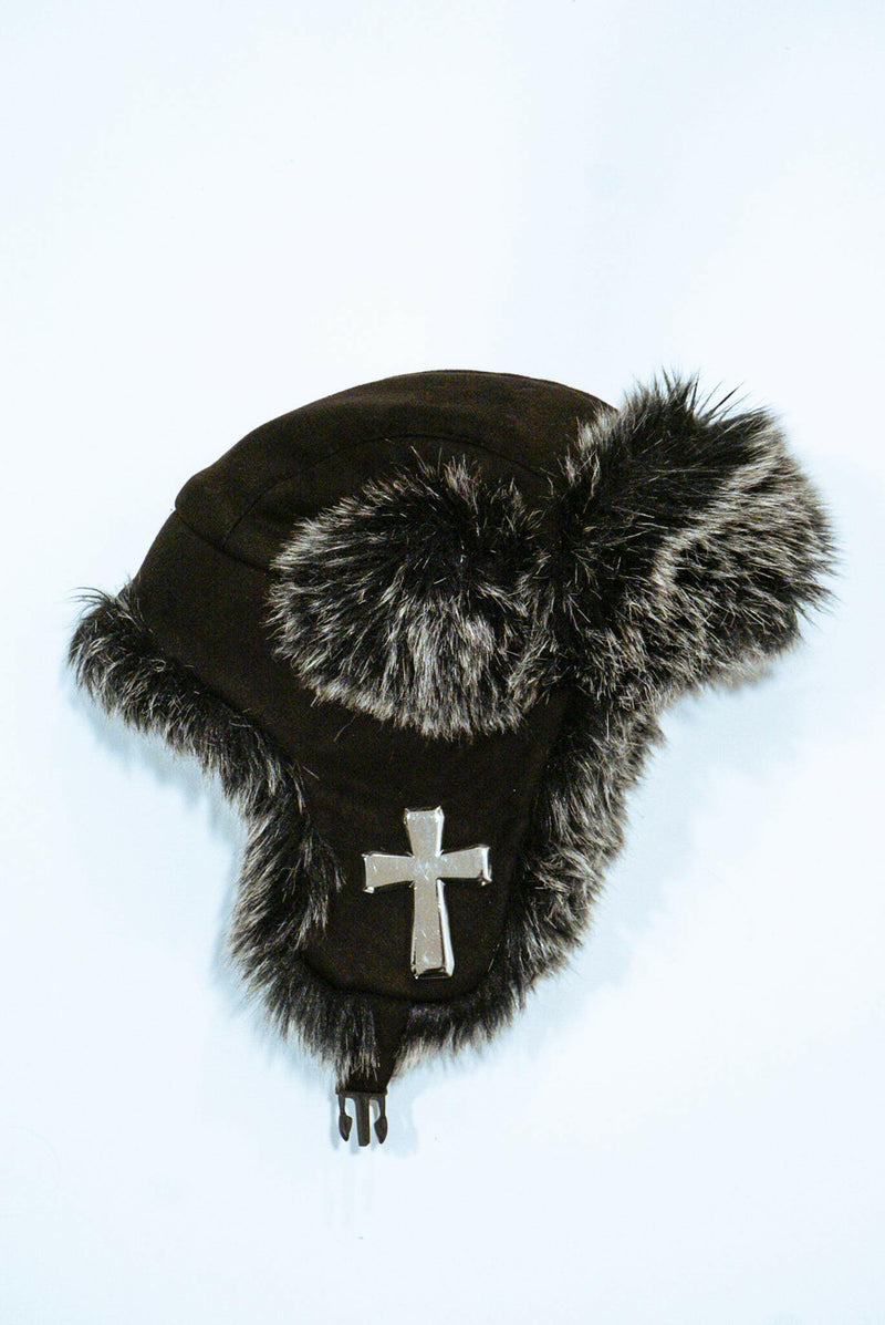 Russian hat with crosses