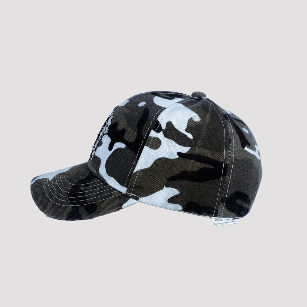 Kreuzblume Cappy White Camouflage