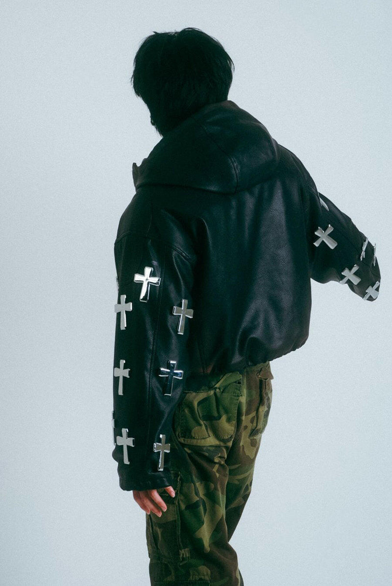 Jacket with real Crosses