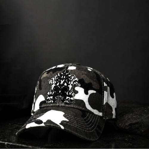 Kreuzblume Cappy White Camouflage