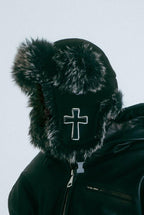 Russian hat with crosses